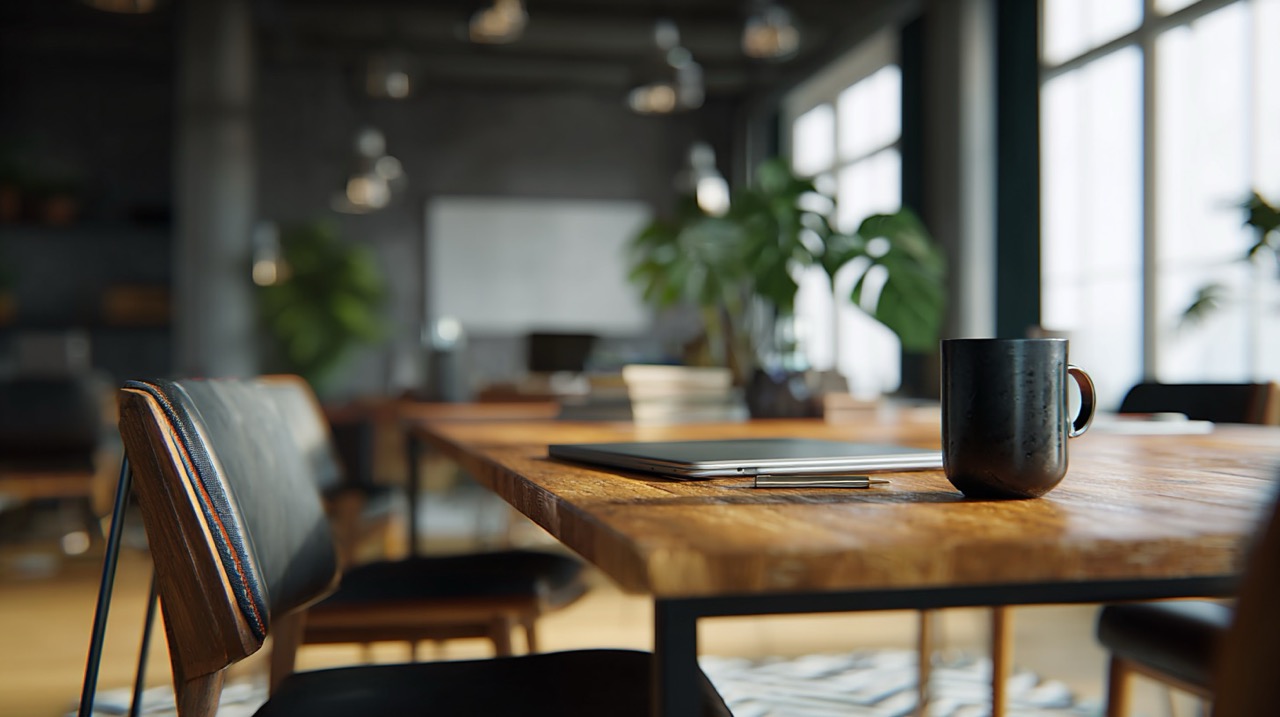 Minimal decision desk scene illustrating quality as decision-making in release management